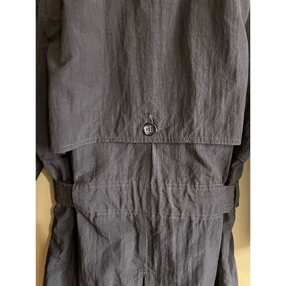 Rapport black lightweight trench coat womens size - Picture 6 of 15